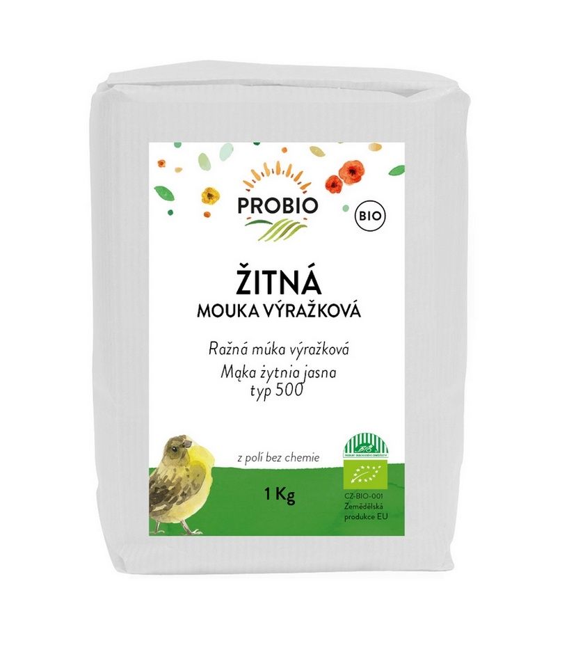 PROBIO Mouka žitná světlá výražková BIO 1 kg PROBIO