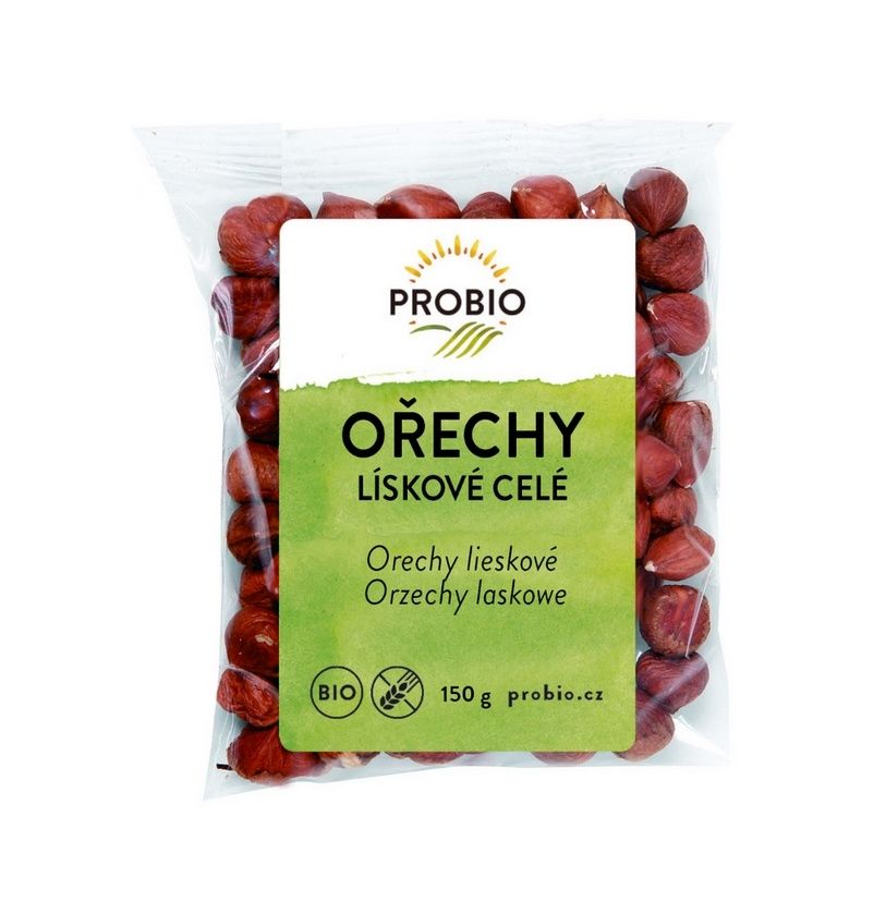 PROBIO Ořechy lískové celé BIO 150 g PROBIO