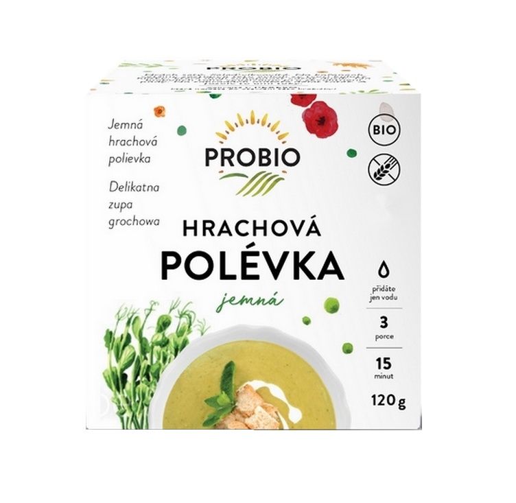 PROBIO Polévka hrachová jemná BIO 120 g PROBIO