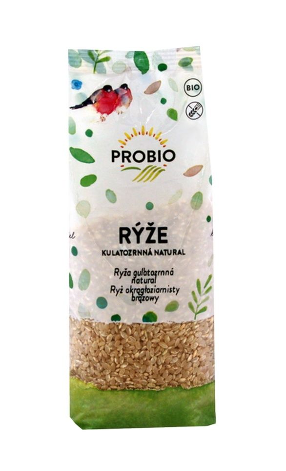 PROBIO Rýže kulatozrnná natural BIO 500 g PROBIO