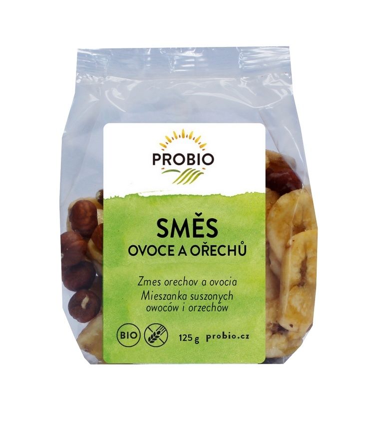 PROBIO Směs ovoce a ořechů BIO 125 g PROBIO