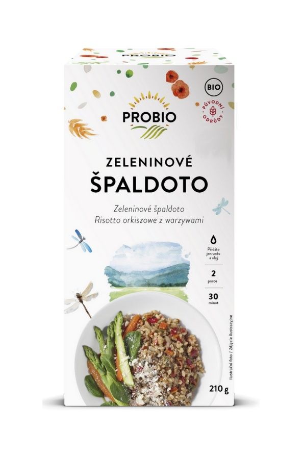 PROBIO Špaldoto zeleninové BIO 210 g PROBIO