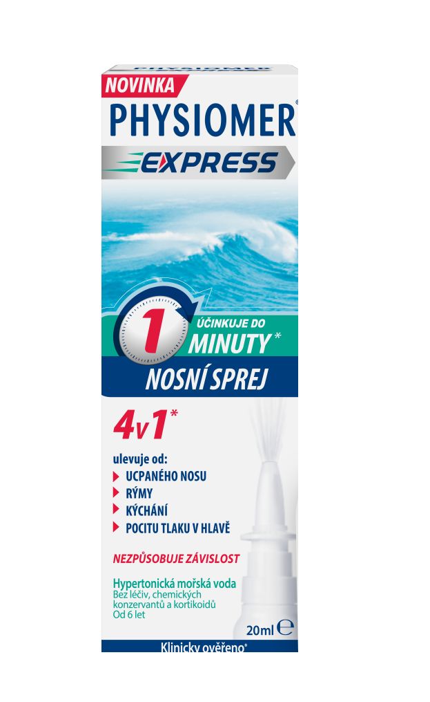 Physiomer Express nosní sprej 20 ml Physiomer