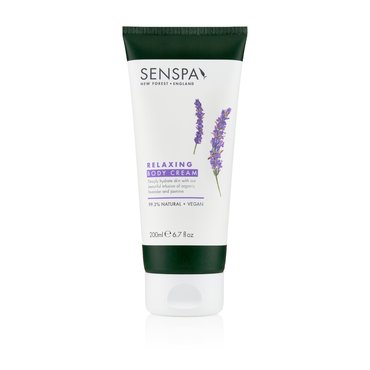 SenSpa Tělový krém Levandule & Jasmín 200 ml SenSpa