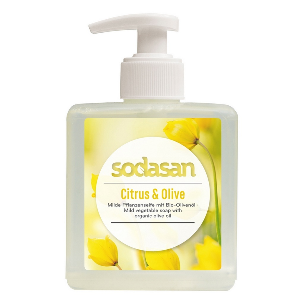 Sodasan Tekuté mýdlo Citron Oliva 300 ml Sodasan
