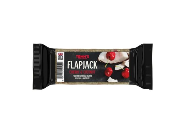 TOMMS Flapjack Cherry & coconut 100 g TOMMS