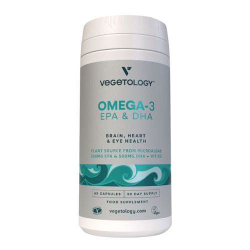 Vegetology Omega-3 EPA & DHA + D3 60 kapslí Vegetology