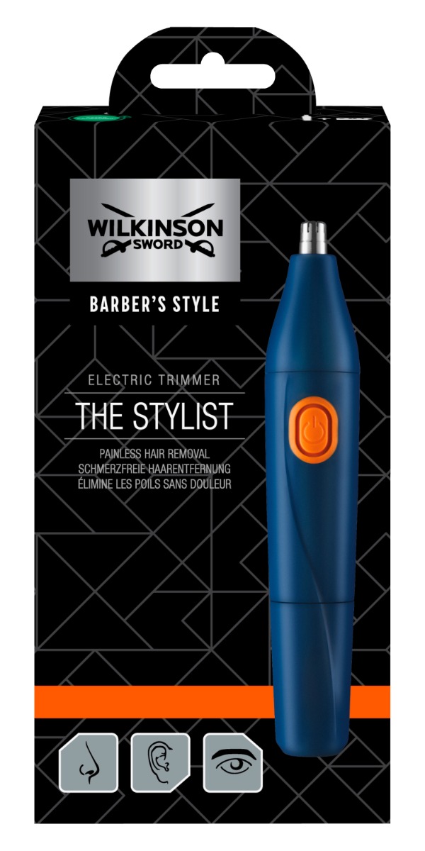 Wilkinson Barber Stylist 2v1 bateriový pánský strojek pro nos a uši Wilkinson