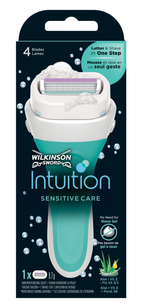 Wilkinson Intuition Sensitive Care holící strojek +1 náhradní hlavice Wilkinson