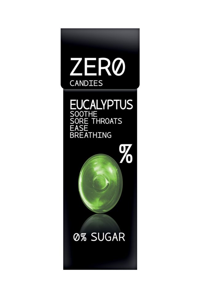 ZERO Eucalyptus candies 0% bonbony 32 g ZERO