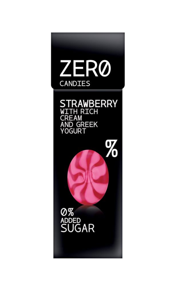 ZERO Strawberry-Yoghurt candies 0% bonbony 32 g ZERO