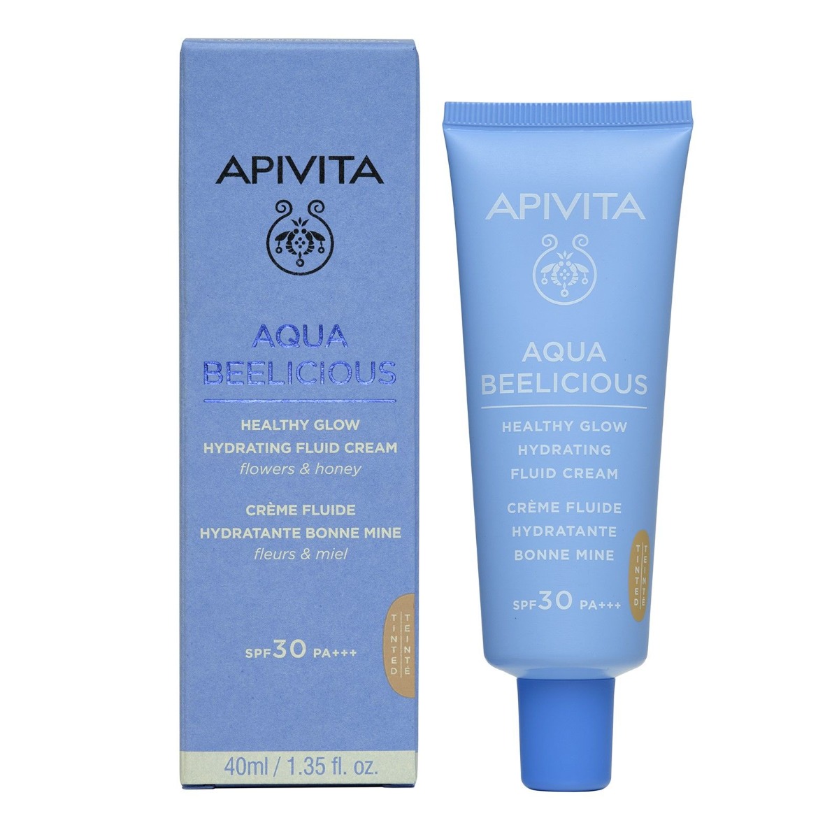 APIVITA Aqua Beelicious SPF30 tónovaný hydratační krém 40 ml APIVITA