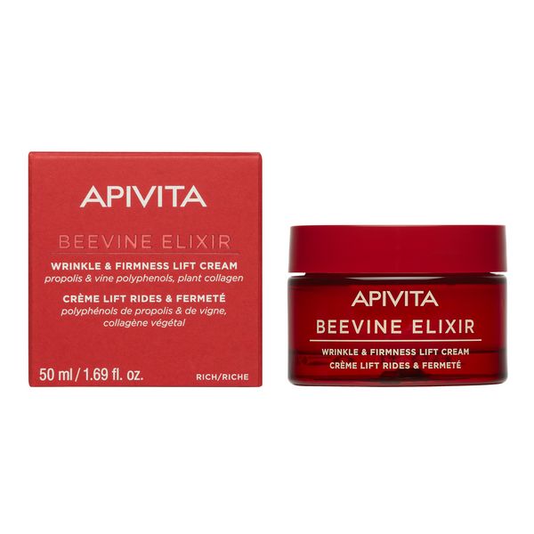 APIVITA BeeVine Elixir Lift Cream Rich denní krém proti vráskám 50 ml APIVITA