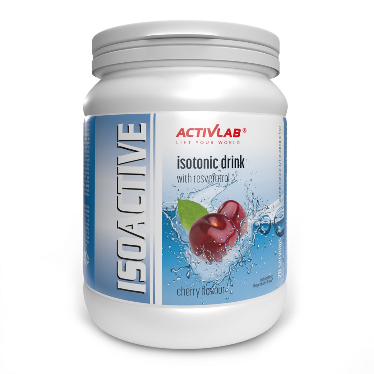 Activlab Isoactive iontový nápoj s resveratrolem višeň 630 g Activlab