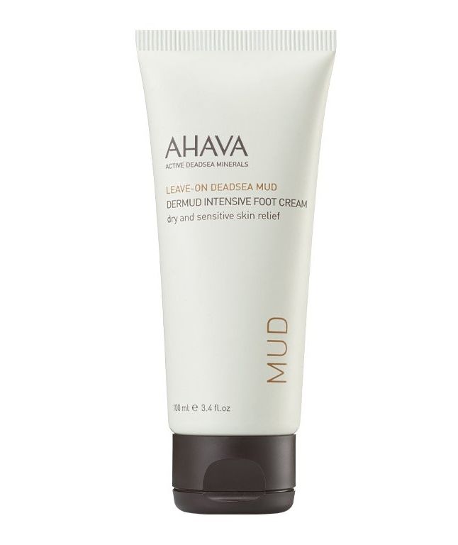 Ahava Leave-On Dead Sea Mud intenzivní krém na nohy pro suchou pokožku 100 ml Ahava