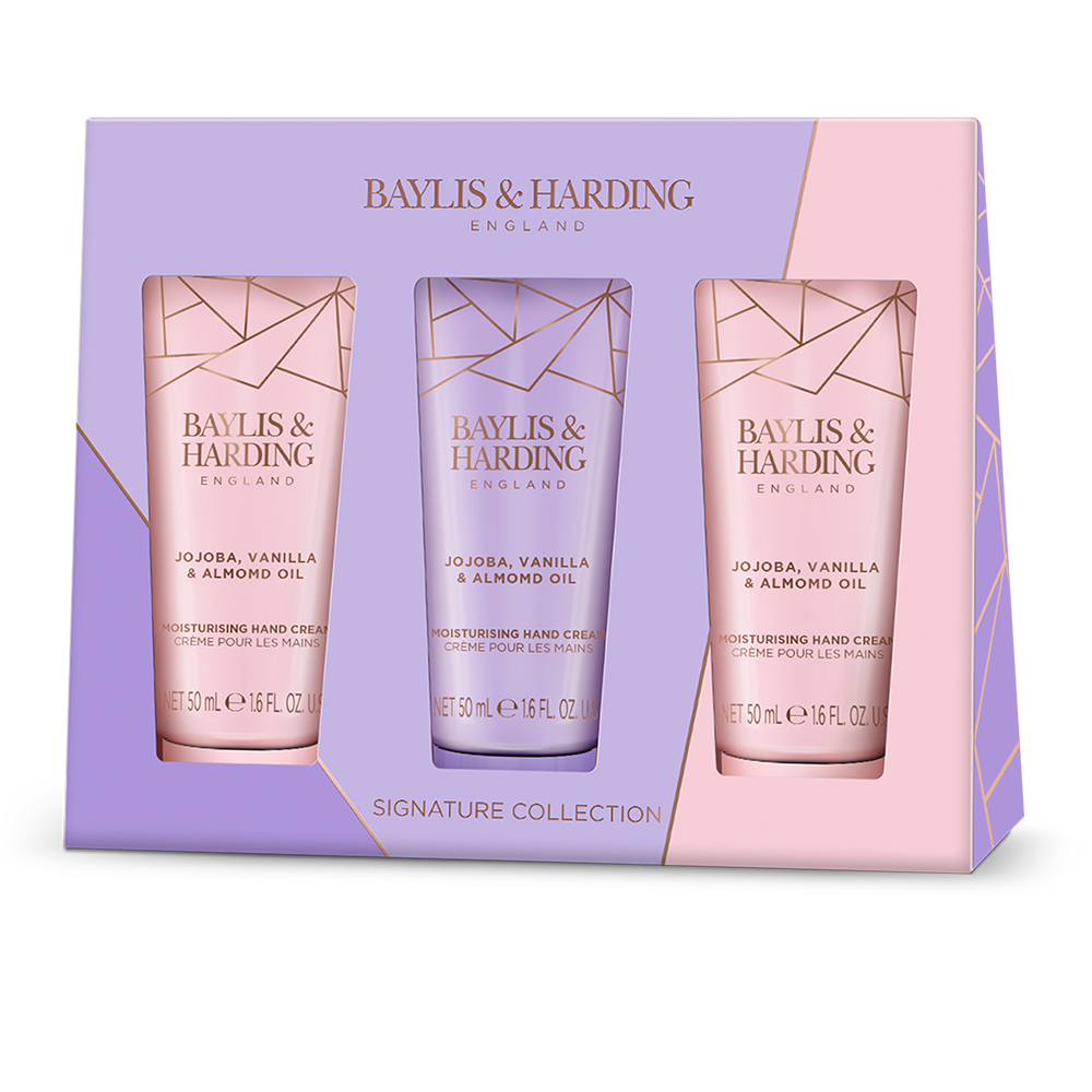 Baylis & Harding Sada krémů na ruce jojoba a vanilka 3x50 ml Baylis & Harding