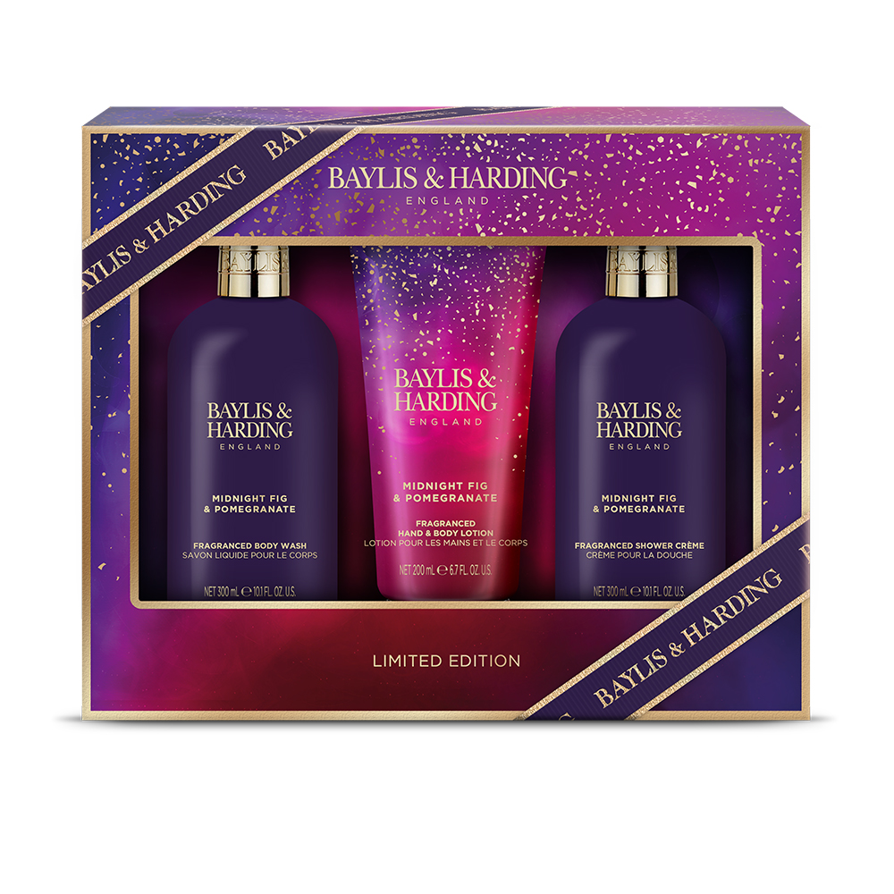 Baylis & Harding Sada péče o tělo Fík & Granátové jablko 3 ks Baylis & Harding