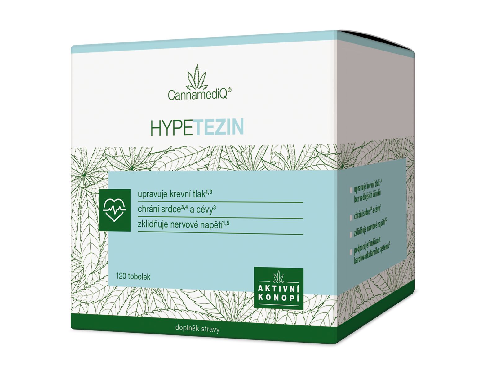 CannamediQ Hypetezin 120 tobolek CannamediQ