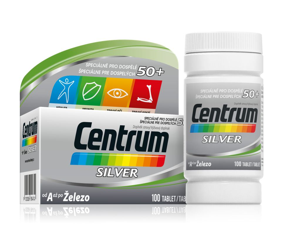 Centrum multivitamín Silver 100 tablet Centrum