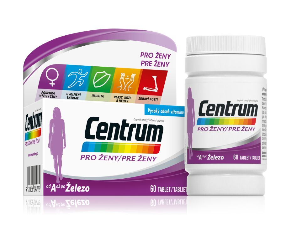 Centrum multivitamín pro ženy 60 tablet Centrum