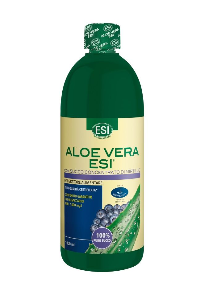 ESI Aloe vera šťáva s borůvkami 1000 ml ESI