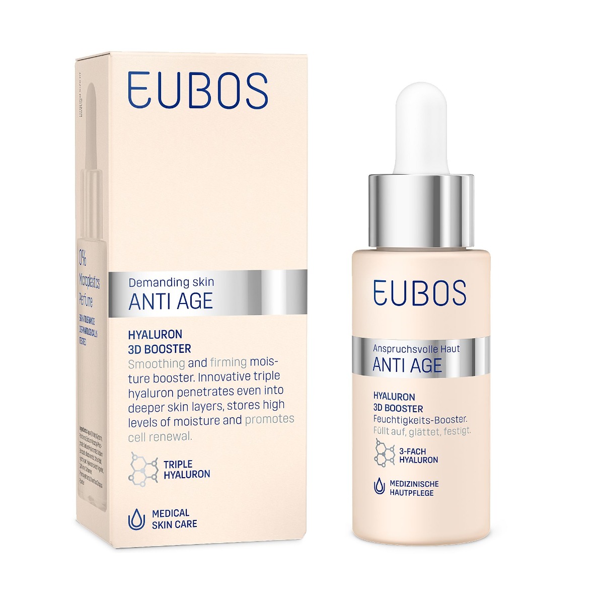 EUBOS Anti Age Hyaluron 3D booster gel 30 ml EUBOS