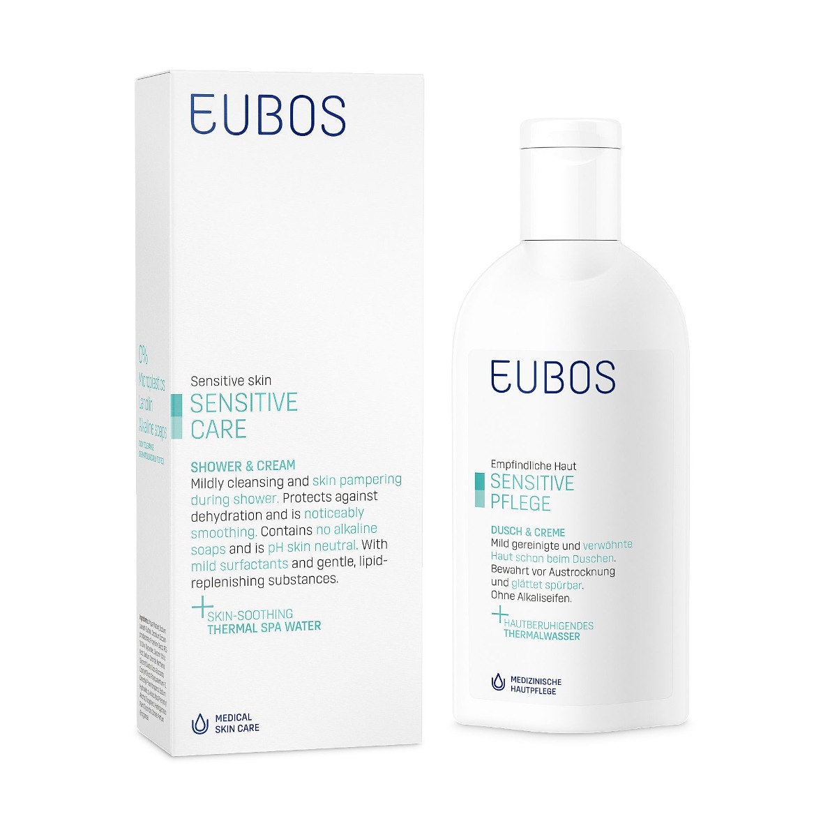 EUBOS Sprchový krém na citlivou pokožku 200 ml EUBOS