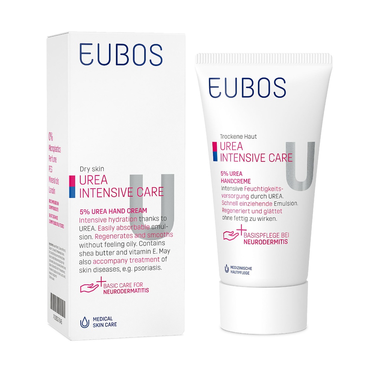 EUBOS Urea 5% krém na ruce 75 ml EUBOS