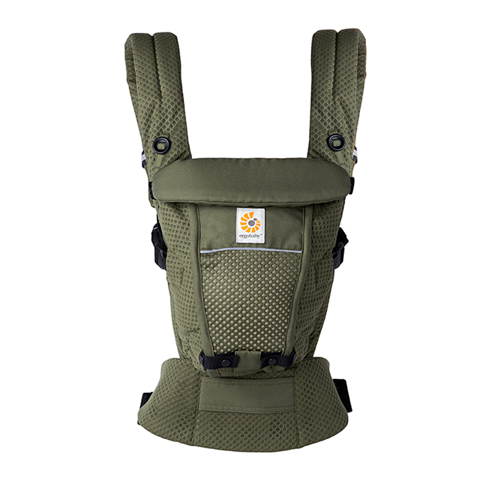 Ergobaby Adapt nosítko soft flex mesh - olive green Ergobaby