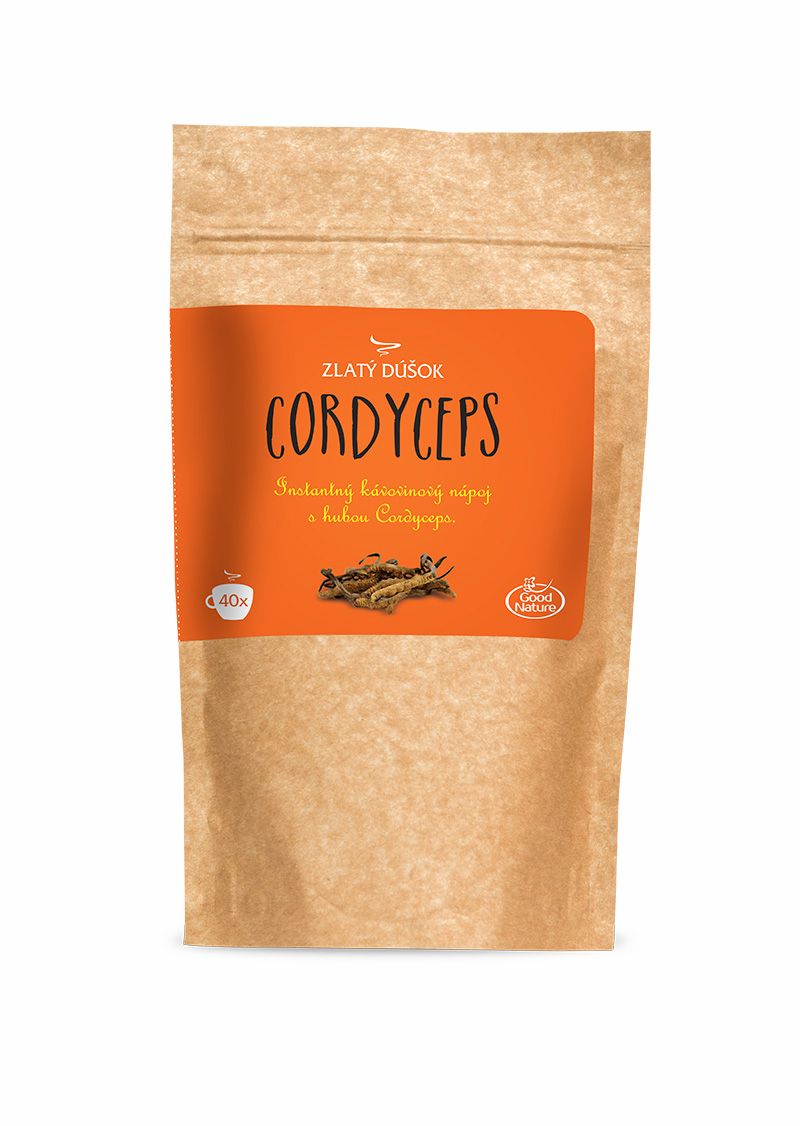 Good Nature Zlatý doušek Cordyceps instantní kávovinový nápoj 100 g Good Nature