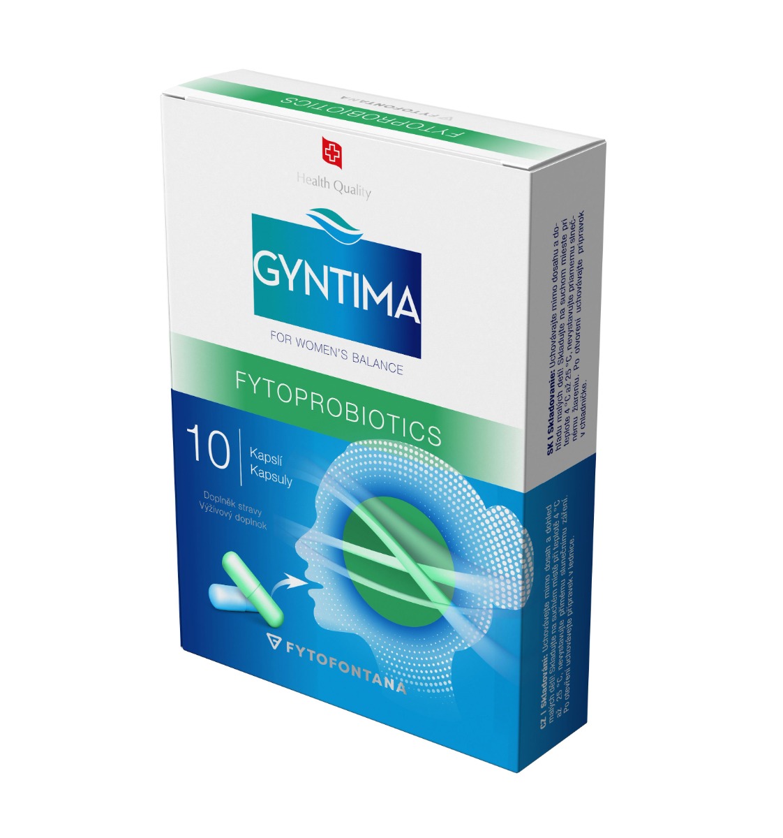 Gyntima Fytoprobiotics 10 kapslí Gyntima