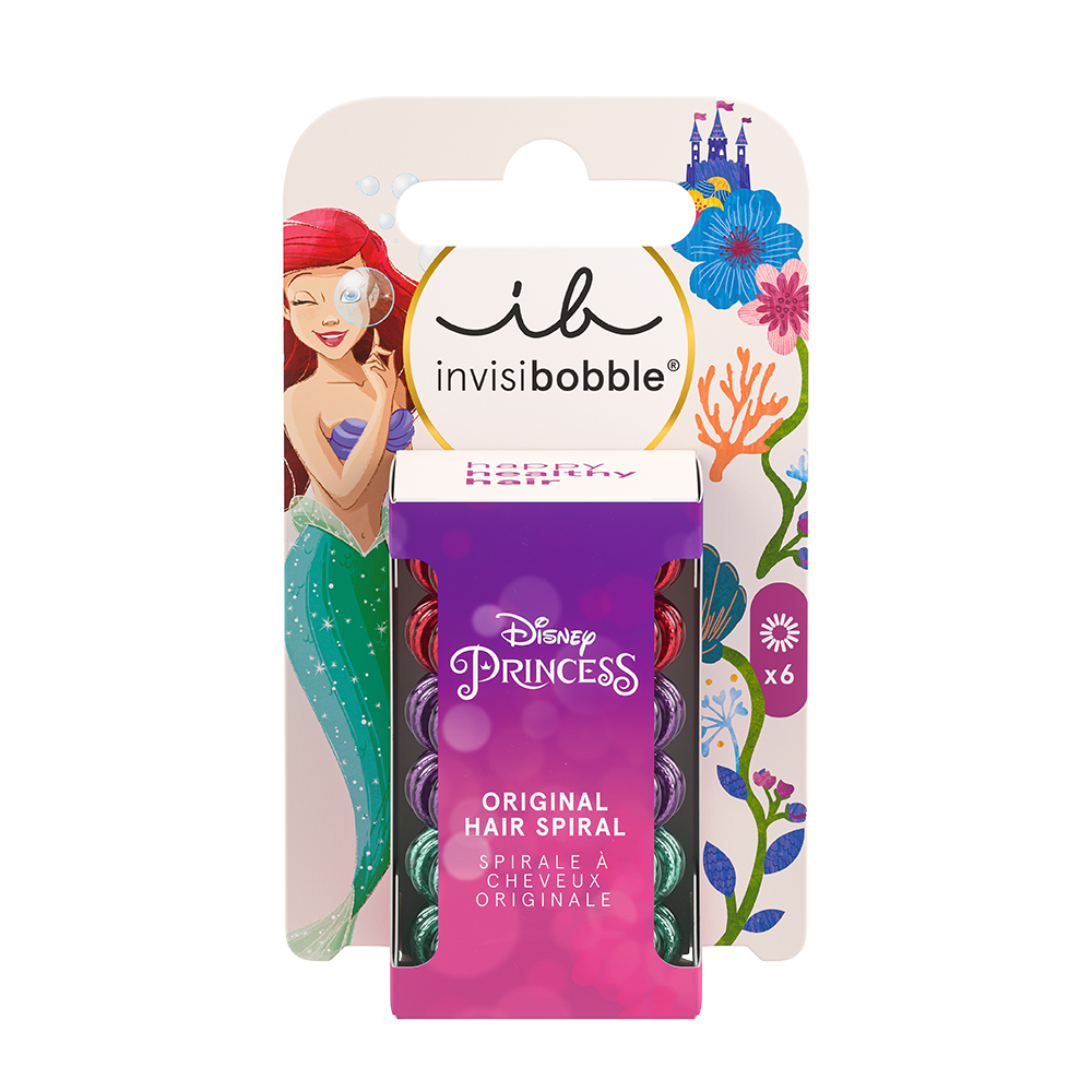 Invisibobble Kids Original Disney Ariel gumičky do vlasů 6 ks Invisibobble