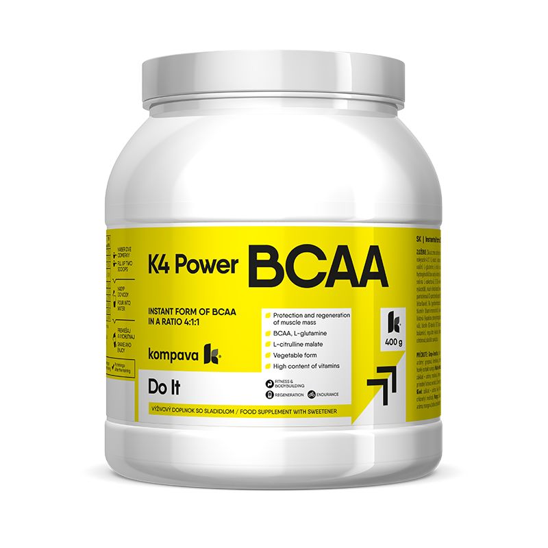 KOMPAVA K4 Power BCAA 4:1:1 mango 400 g KOMPAVA