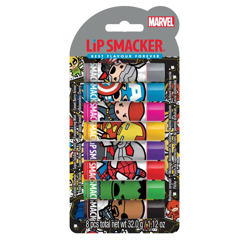 Lip Smacker Avangers party pack balzámy na rty 8x4 g Lip Smacker
