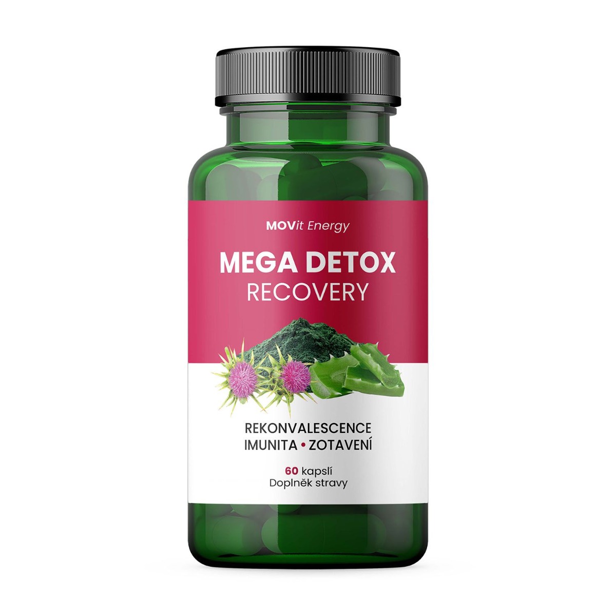 MOVit Energy Mega Detox Recovery 60 kapslí MOVit Energy