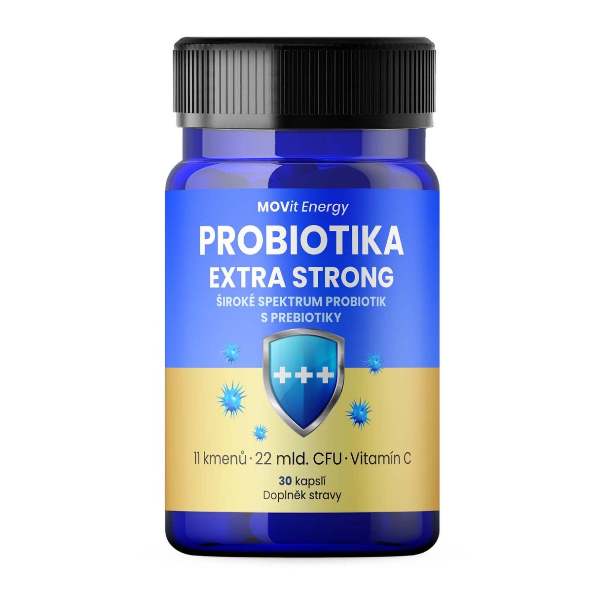 MOVit Energy Probiotika Extra Strong 30 kapslí MOVit Energy