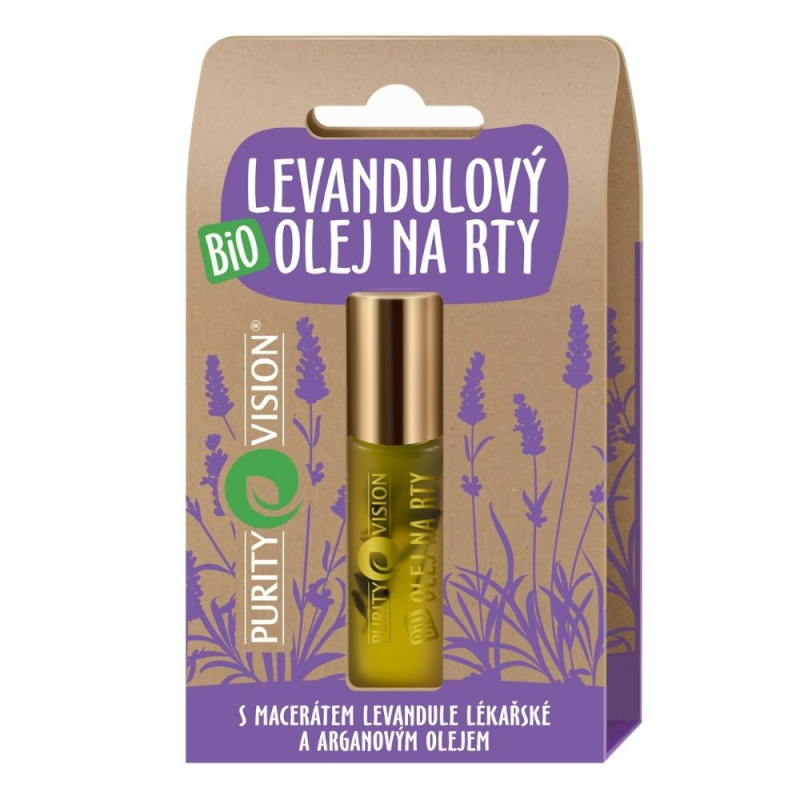 Purity Vision BIO Levandulový olej na rty 10 ml Purity Vision