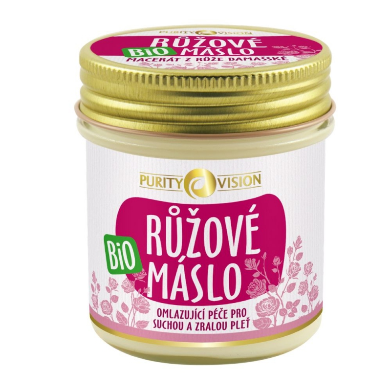 Purity Vision BIO Růžové máslo 120 ml Purity Vision