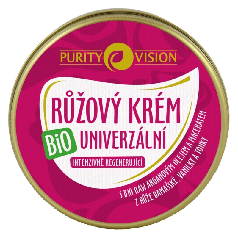 Purity Vision BIO Růžový krém univerzální 70 ml Purity Vision