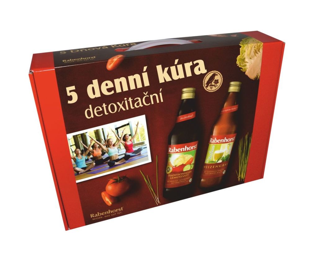 Rabenhorst 5denní detoxikační kúra 5x750 ml Rabenhorst