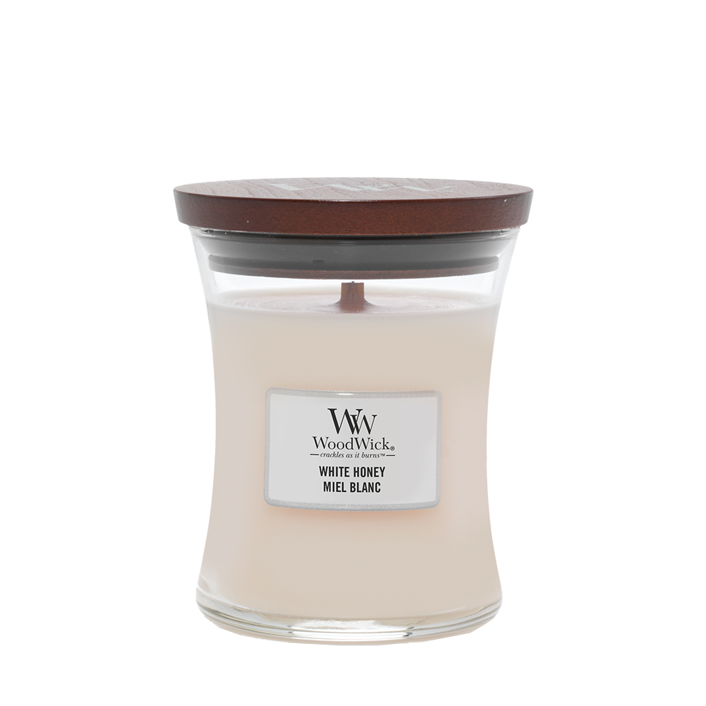 Wood Wick Vonná svíčka White Honey 275 g Wood Wick