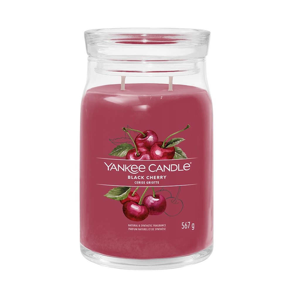 Yankee Candle Vonná svíčka Black Cherry 2 knoty 567 g Yankee Candle