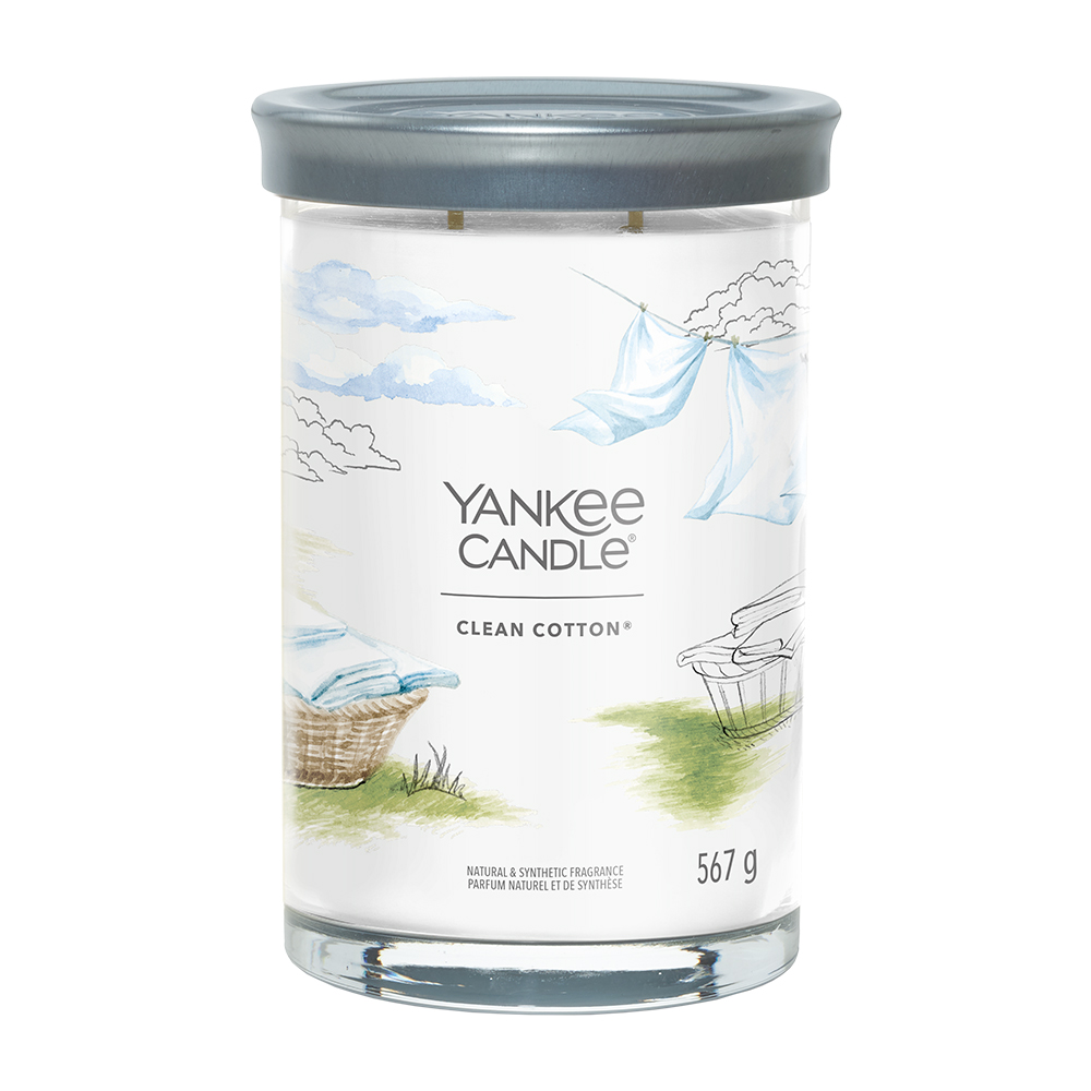 Yankee Candle Vonná svíčka Clean Cotton 2 knoty 567 g Yankee Candle