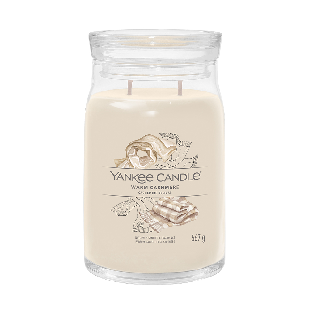 Yankee Candle Vonná svíčka Warm Cashmere 2 knoty 567 g Yankee Candle