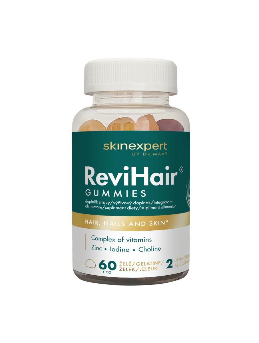 skinexpert BY DR.MAX ReviHair Gummies 60 ks skinexpert BY DR.MAX