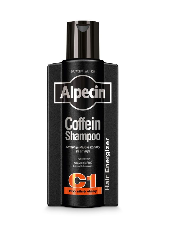Alpecin Energizer Coffein Shampoo C1 Black Edition šampon 375 ml Alpecin
