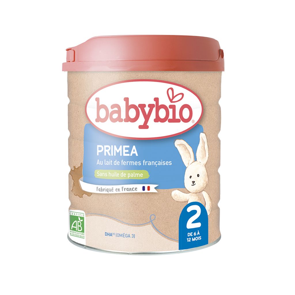 Babybio Primea 2 pokračovací kojenecké BIO mléko 800 g Babybio