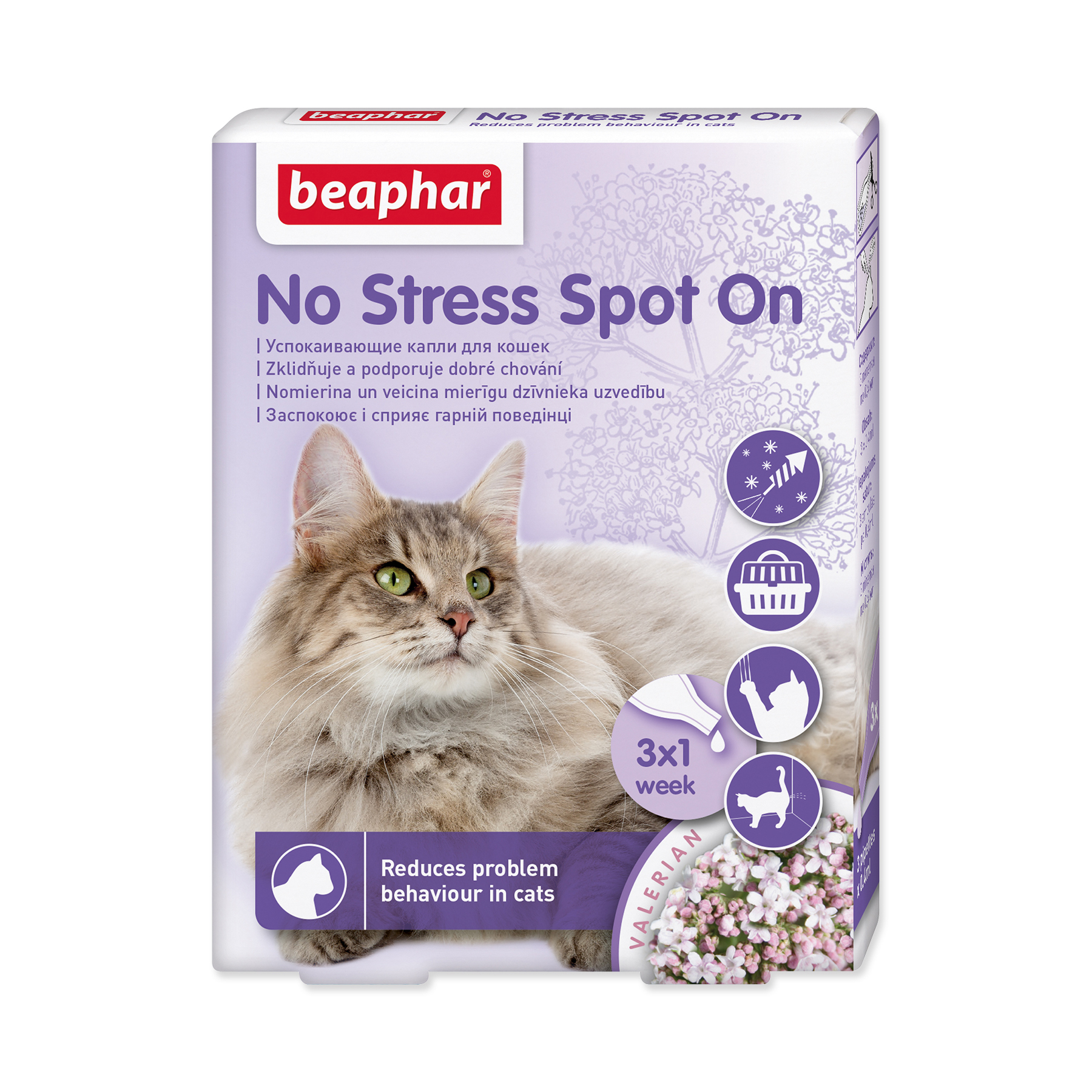 Beaphar No Stress Spot On Cat 3x0