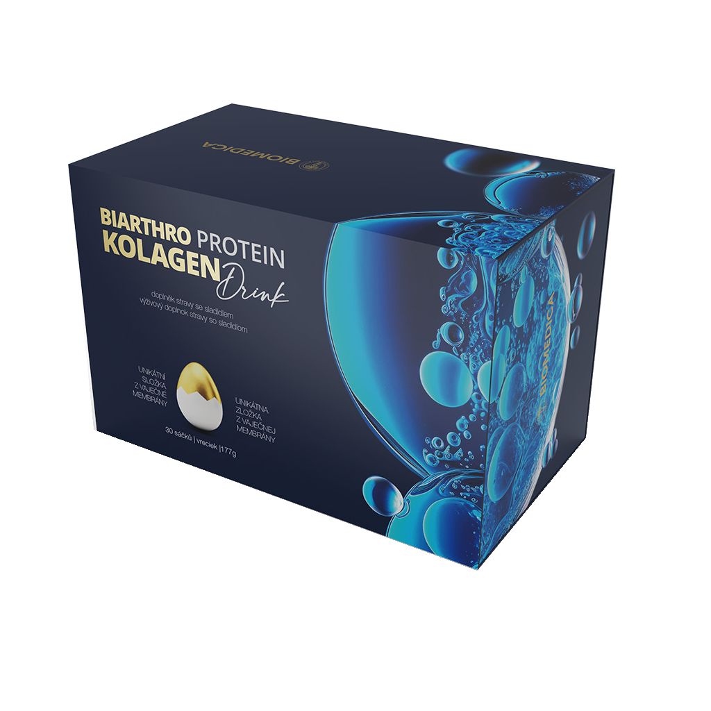 Biomedica Biarthro Protein Kolagen Drink 30 sáčků Biomedica