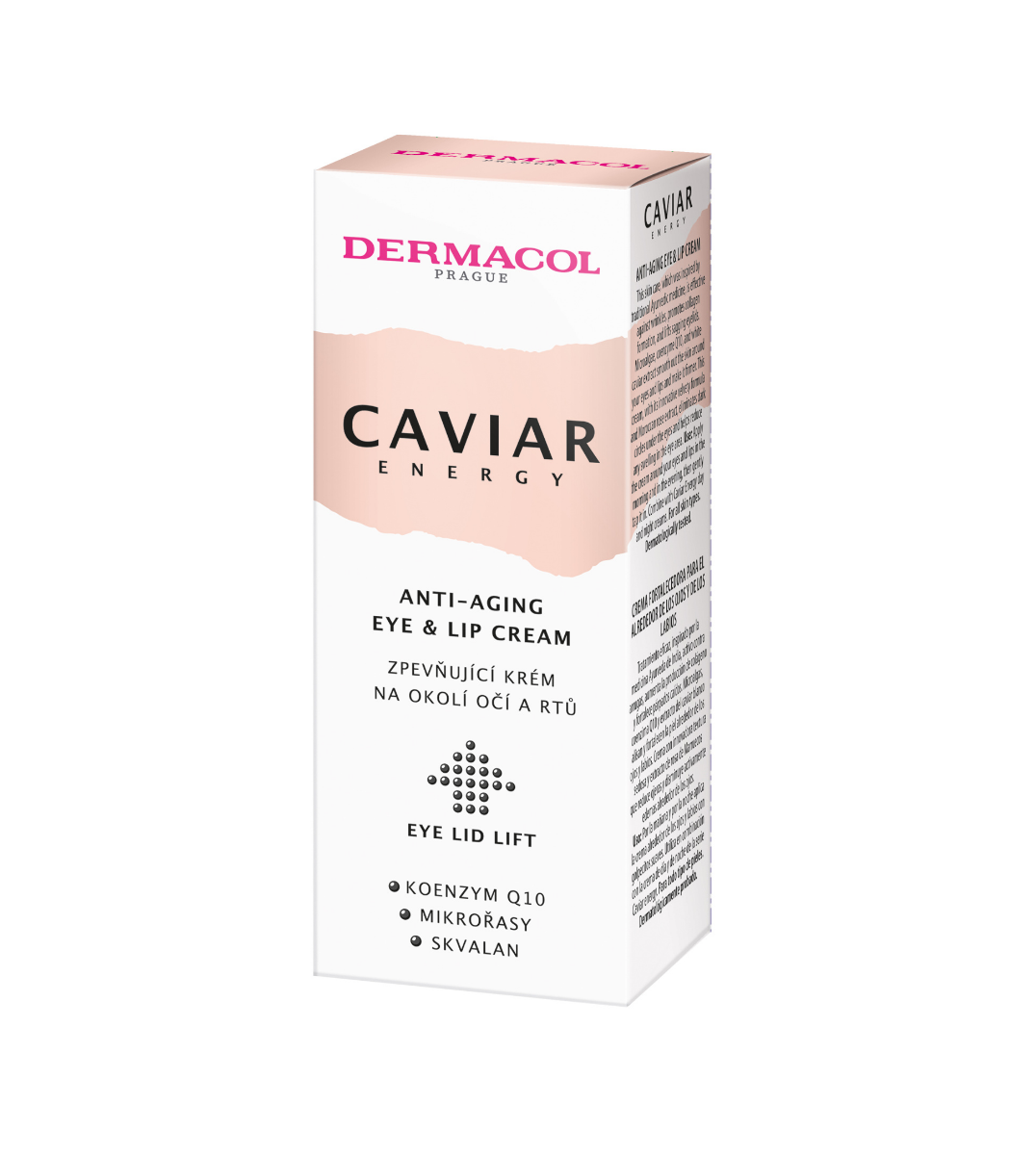 Dermacol Caviar Energy krém na okolí očí a rtů 15 ml Dermacol